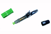 Fiber Optics Field Installable Connector  SC/APC, SM for 2mm/3mm od (10 pack)
