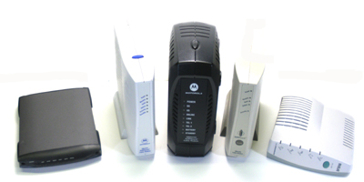 New/Used Modems/Set Top Boxes