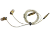 Ear Buds with mic Gold/white