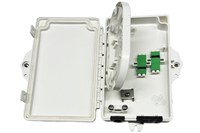 Fiber Optics Termination Box 6.6"x4"x1.2" w/ LC/APC